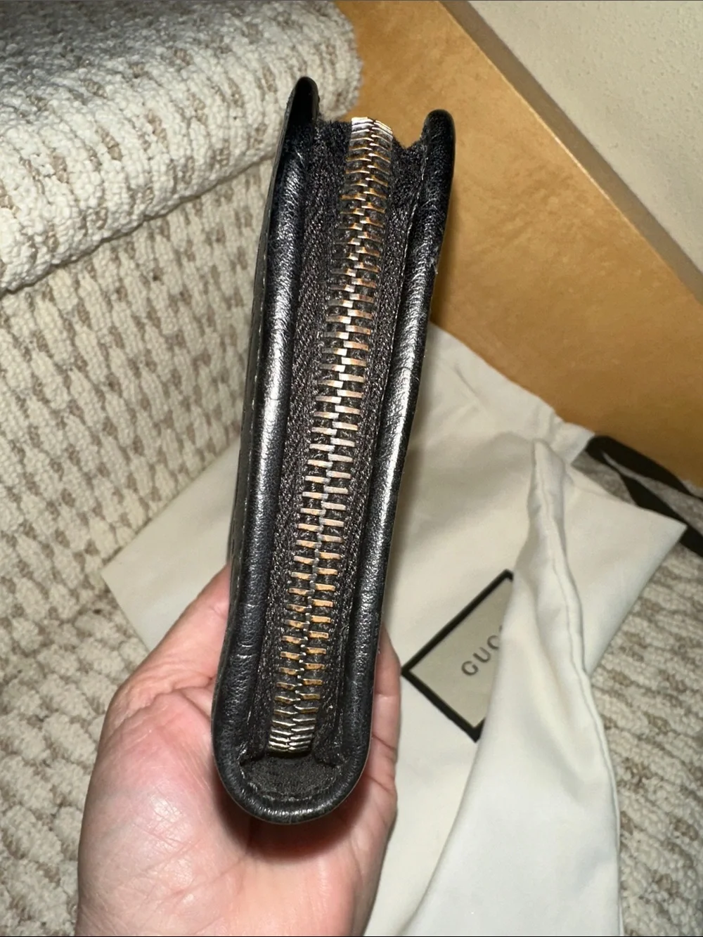 Gucci Guccissima GG Wallet and Dust Bag-COA included - Picture 7 of 9